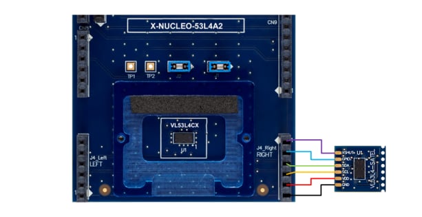 STMicroelectronics SATEL-VL53L4CX Breakout-Boards